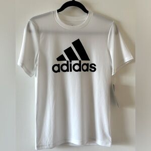 ADIDAS black and white tshirt - Size M(10/12) - NWT